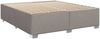 vidaXL Boxspringbett mit Matratze Taupe 180x200 cm Stoff 3290564 Bild 5