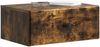vidaXL Wandmontierter Nachttisch 2 pcs Geräucherte Eiche Holzwerkstoff 899136 Bild 2