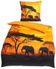 TRAUMSCHLAF Bettwäsche Afrika, Mako Satin, 2 teilig, traumhaftes Design in einzigartiger Haptik Bild 4