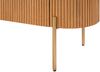 TV-Board Mango 220 x 36 x 51 natur lackiert / Marmor weiß BARCELONA #512 Bild 5