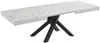 Vente-unique - CATONAV Esstisch Holz, Platte Weiß - B 90 cm x H 75 cm x L 200 cm160 cm240 cm Bild 5