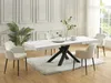 Vente-unique - CATONAV Esstisch Holz, Platte Weiß - B 90 cm x H 75 cm x L 200 cm160 cm240 cm Bild 3