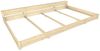 Familienbett "Familien-Nesterl" 360 200 23 Zirbe 90/180/90cm mit Ablage Bild 2