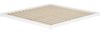 Weißes Niederflurbett 200x200 extra flach Holzbett Kiefer V-60.47W-20Rollrost und Matratze inkl. Bild 2