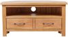 TV-Schrank mit Schublade 88 x 42 x 46 cm Massivholz Eiche Bild 2