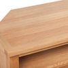 TV-Schrank mit Schublade 88 x 42 x 46 cm Massivholz Eiche Bild 5