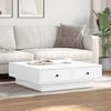 vidaXL Couchtisch Weiß 90x90x28 cm Holzwerkstoff 848087 Bild 3