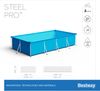 Bestway 'Steel Pro Frame Pool 259 x 170 x 61 cm' Swimmingpool rechteckig Bild 5