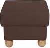 Hocker Kasha Bezug Kunstleder Buche natur / braun 22286 Bild 2