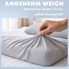 SEI Design Kissenbezüge Kissenbezug Spannbezug für Gesundheitskissen – 40x60 cm – Stretch, Bezug ist geeignet für Nackenkissen ergnonomische Kissen Schlafkissen Bild 3
