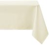 Deconovo Tischdecke Wasserabweisend Tischwäsche Lotuseffekt Tischtuch Leinenoptik (1er Set, 100 % Polyester), fleckabweisend Tischdecke pflegeleicht waschbar Table Cloth rechteckig Bild 4
