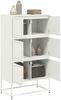 vidaXL Sideboard Weiß 68,5x38,5x123,5 cm Stahl 846493 Bild 5