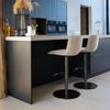 Bronx71 Barhocker Jack Stoff off white/braun 60-82cm Bild 4