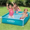 Intex 'Mini Frame Pool, Blau, quadratisch, 122 x 122 x 30 cm Bild 2