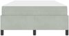 vidaXL Bettrahmen mit Matratze Hellgrau 120 x 190 cm Stoff 3399048 Bild 5