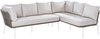 Gartensofa Set 7-Sitzer ROBELLA Beige mit Tischen Bild 5