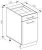 Vicco Küchenschrank Küchenzeile R-Line, Anthrazit Hochglanz, Schubunterschrank 40 cm, ohne AP Bild 2