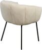 Armlehnstuhl >Pina< (2er Set) in beige, schwarz - 70x78x63 (BxHxT) Bild 4