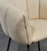 Armlehnstuhl >Pina< (2er Set) in beige, schwarz - 70x78x63 (BxHxT) Bild 3