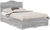 vidaXL Bettrahmen Graues Sonoma 120 x 190 cm Holzwerkstoff 3413635 Bild 2