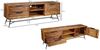 Design Hifi-Lowboard Sheesham Massiv Holz, mit Stauraum und Schubladen B/H/T ca. 160/54/40cm Bild 5