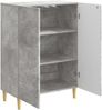 vidaXL Sideboard Betongrau 66 x 34,5 x 90 cm Holzwerkstoff 894588 Bild 3