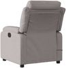 vidaXL Massagesessel Elektrisch Taupe Stoff 3204976 Bild 5