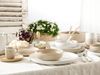 CreaTable Kombiservice Uno Toscana, Service 16-tlg. (16-tlg), 4 Personen, Steinzeug, Puristische Formgebung, Inspiriert durch die Farben der Toscana Bild 4