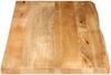 vidaXL Tischplatte mit Baumkante 140x60x3,8 cm Massivholz Mango 370505 Bild 4