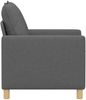 vidaXL Sofa Dunkelgrau 76 x 81 x 87,5 cm Stoff 42028748 Bild 4