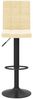 vidaXL Barhocker 2 Stk. Creme Samt 335762 Bild 4