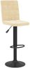 vidaXL Barhocker 2 Stk. Creme Samt 335762 Bild 3