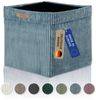 Lycce Regalkorb Kallax Boxen Cord 1 Stk. türkis, Aufbewahrungsbox faltbar 33x33x31cm (1 St) Bild 2