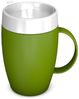 Ornamin Schnabelbecher Becher mit Trink-Trick mit Schnabelaufsatz/Trinkaufsatz, 2-tlg, Kunststoff, Trinkhilfe l Alltagshilfe l BPA-frei l Made in Germany Bild 2