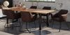 Esstisch Baumkante Massiv Mango naturfarben 260 x 100 schwarz U-Gestell DORA 82221521 Bild 4