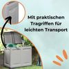 GarPet Gartenbox Gartenbox Wetterfest Outdoor Auflagenbox Wasserdicht Gartentruhe 220 L Bild 3