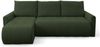 Selsey 'Timmone' Ecksofa mit Schlaffunktion & Bettkasten, Chenille, Universal, Grün Bild 4