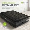 Juskys Luftmatratze Sapri L in Schwarz - 2 Personen Luftbett selbstaufblasend - aufblasbare Matratze als Gästebett oder Camping - integrierter Pumpe Bild 2