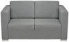 vidaXL 2-Sitzer Sofa Stoff Hellgrau [243580] Bild 4