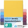 etérea Comfort Jersey Spannbettlaken Gelb 60x120 cm - 70x140 cm Bild 5