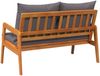 vidaXL Gartenbank Öl-Natur 115 x 65 x 71 cm Massivholz Akazie 4106461 Bild 4