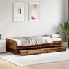 vidaXL Bettrahmen Altholz 90 x 200 cm Massives Kiefernholz 3403204 Bild 4