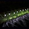 MONZANA® LED Solarlampe Außen 24er Set Wetterfest Erdspieß Edelstahl Solar Gartenbeleuchtung Solarleuchte Wegeleuchte Bild 2