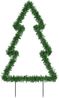 vidaXL Weihnachtsbaum mit Erdspießen und 115 LEDs 90 cm 357727 Bild 5