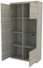 Vitrine Link 80 LI02, mit Warmweißer LED Beleuchtung, Farbe: Sonoma Eiche Bild 3