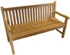 Teakholz Gartenbank SIGLI 3 Sitzer 150cm Bild 2