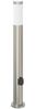 vidaXL Pollerleuchten mit Auslass 3er 80 cm Edelstahl IP44 4006014 Bild 4