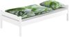 Stabiles Holzbett preiswertes Bettgestell 90x200 Kiefer weiß ohne Zubehör 60.00W-09oR Bild 2