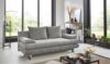 Schlafsofa Bergheim / Benfeld, Stoff, Grau, 190 x 93 x 75 cm Bild 2