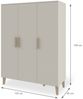 Kleiderschrank 'Tami' groß Bild 2